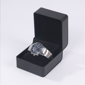 Premium Leather <b>Watch</b> Box with Logo Decal Best-Selling Gift & Storage Packaging Flip-Top Display <b>Case</b> for Mechanical <b>Watches</b> - Product Image 6