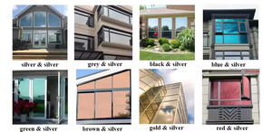 One Way Vision Blue Black Silver Color <span class=keywords><strong>Privacidad</strong></span> <span class=keywords><strong>Vinilo</strong></span> One Way Mirror Film <span class=keywords><strong>para</strong></span> Windows Glass Privacy Film - Product Image 5