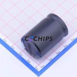 Condensador Electrolítico de Aluminio EEP227M2GO35SW, Montaje a Presión (THT), Componente de Orificio Pasante, D25xL35mm 220uF 20% 400V 10mm - Product Image 2