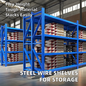 Nhiệm vụ nặng nề Pallet kệ cho thông qua chùm Giá hệ thống Pro decking Kệ xếp chồng kệ - Product Image 5