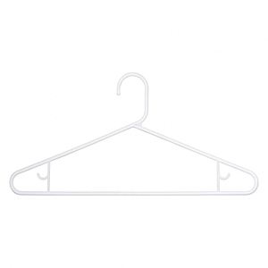 Heavy Duty Cheap <b>White</b> ABS Plastic High Quality Multifunctional Clothes Hangers <b>Wardrobe</b> <b>Single</b> Tier Clothing Organizer Free - Product Image 4