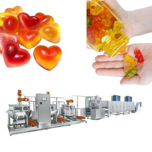 เครื่องขึ้นรูปขนมกัมมี่ที่มีตารองรับตาหมีอัตโนมัติสภาพใหม่พร้อมส่วนประกอบหลักของ PLC ราคาโรงงาน - Product Image 4