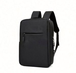 Factory Wholesale Unisex School Laptop <b>Backpack</b> with USB Polyester Lining Fashion Style Below 24L Capacity Custom Logo Option - Product Image 1