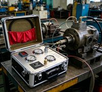 Testeur hydraulique numérique portable pour excavatrice, pour la mesure de la pression et du débit du système de pompe hydraulique