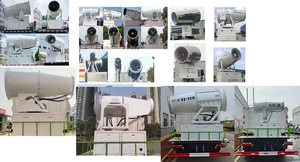 Cañón de Niebla para Supresión de Polvo de 80m-120m, Pulverizador de Alta Presión para Supresión de Polvo en Obras de Construcción, Desinfección y Prevención de Epidemias - Product Image 6