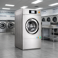Industrial Washer Commercial Laundry Machine Automatic Laundry Equipment for Laundromat Factory 15kg