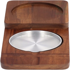 Luxury Men Gift Portable Custom <b>Car</b> Smoking Cigarette Storage Tray Wooden Cigar Ashtray with Wine Bottle Holder - Product Image 6