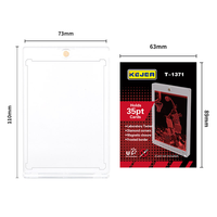 Porte-cartes transparent protecteur de carte graduée Slap vitrine acrylique plastique Ultra Pro chargeur supérieur magnétique 35pt