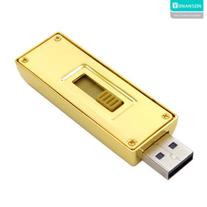 Clé USB en métal doré - Product Image 4