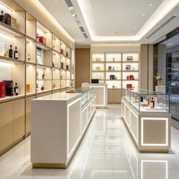 Vitrine à tabac avec éclairage LED, vitrine professionnelle sur mesure pour la vente au détail, design commercial, vitrine à cigarettes