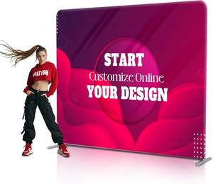 מסך מתח מותאם אישית תצוגת רקע עבור טרייד הצג מעמד באנר לאירועים עסקיים - Product Image 1