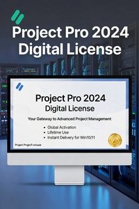 Licence numérique Micro Project Professional 2024, compte lié, activation mondiale, utilisation à vie, livraison instantanée, Win10/11 Business - Product Image 2