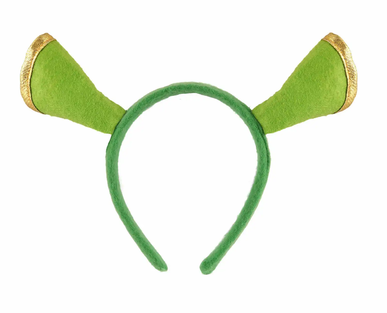 Fascia per capelli Ogre-Fancy Dress Costume animale verde orecchio crafk Outfit Party Cosplay fasce per animali