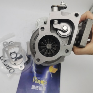 เครื่องยนต์ 4D95 เทอร์โบ 49377-01610 6208-81-8100 สำหรับ PC130-7 TD04 เทอร์โบชาร์จเจอร์ อะไหล่รถขุด - Product Image 4
