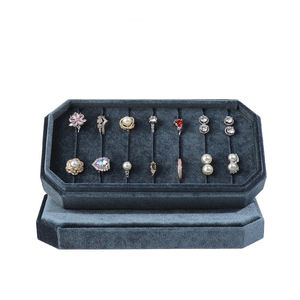 Caja de Joyería de Terciopelo con Logotipo Personalizado, Caja de Almacenamiento de Joyería de Lujo para Anillos, Pulseras y Collares, Caja de Regalo para Joyería - Product Image 6