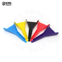 En gros Pas Cher Logo Personnalisé En Plastique Pré Roulé Cône Chargeur Entonnoir Tabac Herbe Cône Outils De Remplissage pour Fumeurs Accessoires