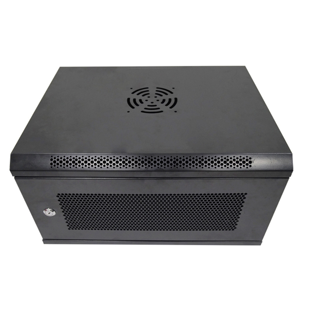 6u 9u 12u Server Rack with Mesh Door 19-inch Standard Home Network Server Rack