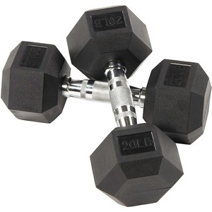 Venta al por Mayor de Fábrica, Mancuernas Fijas de Peso Libre en Kilogramos o Libras, Juego de Mancuernas Hexagonales de Goma para Gimnasio, <span class=keywords><strong>Compra</strong></span> en Línea - Product Image 6