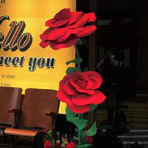 <span class=keywords><strong>Fleur</strong></span> <span class=keywords><strong>artificielle</strong></span> de luxe faite à la main EVA rose 30-150cm mariage maison rue <span class=keywords><strong>action</strong></span> start business décoration photographie accessoires - Product Image 2