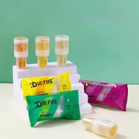 Miel 36g sans additifs, saveurs miel, citron, fruit de la passion, mandarine verte, gingembre, en bouteille portable avec bouchon