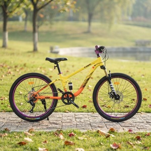 <span class=keywords><strong>Bicicleta</strong></span> de Montaña de <span class=keywords><strong>26</strong></span> Pulgadas con Suspensión Completa para Adolescentes y Adultos, con Doble Freno de Disco, para Ciclismo Todoterreno - Product Image 3