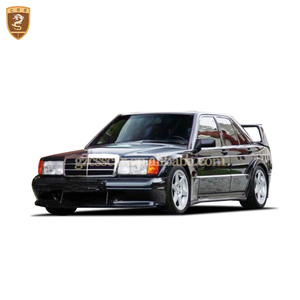 Accesorios para Automóviles, Kit de Carrocería con Guardabarros Anchos, Parachoques Delantero, Parachoques Trasero, Faldones Laterales, Piezas de Auto para <span class=keywords><strong>Mercedes</strong></span> <span class=keywords><strong>Benz</strong></span> Clase C <span class=keywords><strong>190E</strong></span> EVO II - Product Image 6