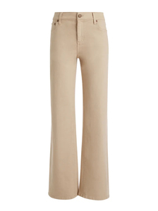 100% coton haute qualité jambe large femmes <span class=keywords><strong>Beige</strong></span> <span class=keywords><strong>pantalon</strong></span> <span class=keywords><strong>pantalon</strong></span> décontracté mode Long bureau <span class=keywords><strong>pantalon</strong></span> pour les femmes - Product Image 5