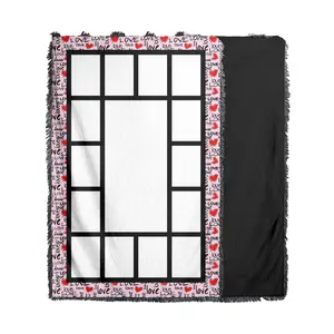 Wholesale 9 Panel Photo Sublimation Blanks Throw Blanket for Heat Press  Besin