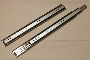 Deslizador de cajón de acero inoxidable 304, pista de rodamiento de bolas de extensión completa con desconexión rápida para armarios de herramientas y cajones de utilidad - Product Image 4