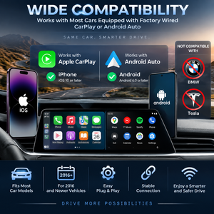อะแดปเตอร์ CarPlay ไร้สาย OEM แบบ Private Mold ติดตั้งง่าย เชื่อมต่อรวดเร็ว ดองเกิล USB สำหรับรถยนต์ พร้อมบริการสกรีนโลโก้ตามสั่ง - Product Image 4