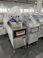 Freidora de Pollo a Presión Comercial, Equipo de Cocina Automático de Acero Inoxidable para Pollo Frito, para Restaurantes de Comida Rápida y Pollo