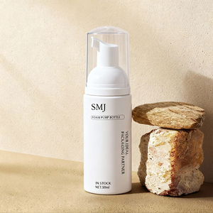 Bouteille en mousse PET personnalisée avec logo, 50 ml, 150 ml, rechargeable, vide, avec pompe moussante, pour nettoyant cils et distributeur de lavage facial – Vente en gros - Product Image 3