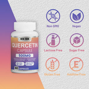 Penjualan Langsung Pabrik Kapsul Kesehatan Imunitas Quercetin dan Bromelain OEM ODM Kapsul Antioksidan untuk Pria dan Wanita - Product Image 3