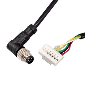 Водонепроницаемый круглый разъем M8 для панельного монтажа, штекер-гнездо, кабель HY2.0 - Product Image 4