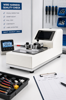Testeur de traction entièrement automatique et informatisé NB-L100, 100 kg, contrôle par écran tactile, pour le test de résistance des fils de sertissage de bornes