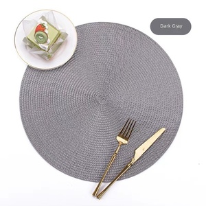 Ensemble de dessous-de-plat en corde PP pour la cuisine, tapis de table résistant à la chaleur, dessous-de-plat tissé, réutilisable, lavable, écologique - Product Image 4