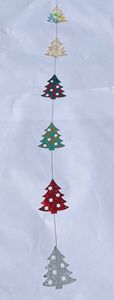 Ornements suspendus en papier de conception faite à la main pour la fête de Noël Décorations de haute qualité Utiliser des ornements suspendus de Noël personnalisés - Product Image 2