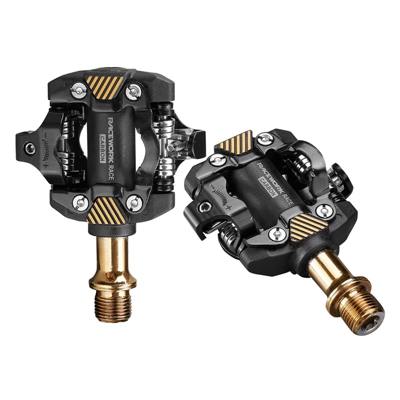 RACEWORKセルフロックSPDペダルMtbペダル自動ペダルクリップ
