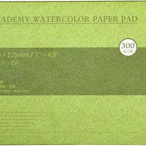 20 feuilles <span class=keywords><strong>de</strong></span> papier d'art <span class=keywords><strong>de</strong></span> taille A4 300gsm aquarelle gouache acrylique <span class=keywords><strong>sur</strong></span> bloc <span class=keywords><strong>de</strong></span> papier aquarelle pressé à froid-surface texturée - Product Image 2