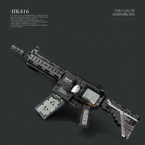 Reobrix 77004 Pistolet Automatique Fusil Sniper Modèle de Construction en Briques pour Jouet en Plastique pour Enfants - Product Image 1