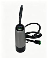 Douche de camping portable, pompe de douche électrique rechargeable 6000 mAh pour le camping, la plage et le lavage des animaux