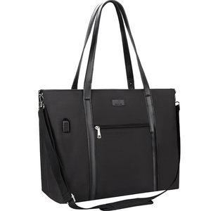 Relavel En Gros Sac à Bandoulière 17,3 Pouces Grands Sacs à Main avec Port de Chargement Sac d'Enseignante Sacs de Travail pour Femme Sacoche - Product Image 1