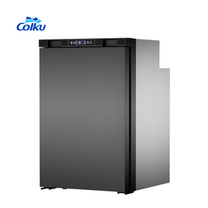 Réfrigérateur-congélateur vertical à compresseur <span class=keywords><strong>pour</strong></span> <span class=keywords><strong>camping</strong></span>-<span class=keywords><strong>car</strong></span>, 114L, double zone, 12V/24V DC, en aluminium, <span class=keywords><strong>pour</strong></span> <span class=keywords><strong>camping</strong></span>-<span class=keywords><strong>car</strong></span> et motorhome - Product Image 1