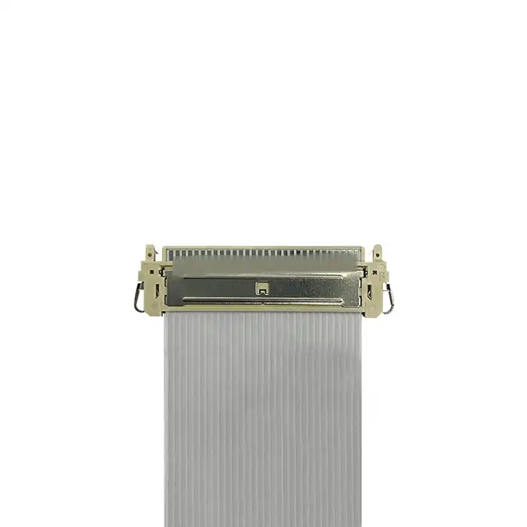 अनुकूलित पिन 50 Pins1.0mm FFC केबल लचीला फ्लैट लैपटॉप रिबन केबल विधानसभा