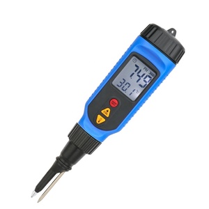 เครื่องวัดค่า pH แบบเจาะอาหาร Smart Sensor PH818M OEM พร้อมหน้าจอ LCD ใช้แบตเตอรี่ AAA สำหรับวัดค่า pH และอุณหภูมิของเนื้อเยื่อกึ่งแข็ง เช่น เยลลี่และเนื้อสัตว์ - Product Image 1