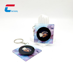 Nhà máy bán tùy chỉnh chất lượng tốt <span class=keywords><strong>NFC</strong></span> CD trống Keychain hình ảnh hiển thị mini CD trường hợp <span class=keywords><strong>NFC</strong></span> âm nhạc lưu trữ - Product Image 4