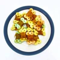 Sac de friandises à mâcher pour chiens au poulet naturel de marque privée Biscuit dentaire pour chiens dans du matériel de viande