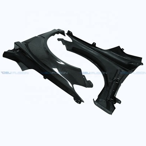 Guardabarros Delanteros de Fibra de Carbono Estilo VRS Arising II para Subaru WRX STi S4 VAB VAF 2014-2018, Carrocería Ancha, 2 Piezas - Product Image 3