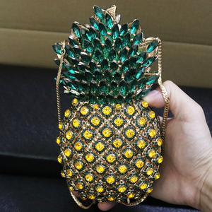 Thiết Kế Kim Cương Dứa Ví Sang Trọng Pha Lê Đảng Đám Cưới Của Phụ Nữ Ly Hợp Buổi Tối Tiệc Đầy Đủ Rhinestone Đêm ra Túi - Product Image 6