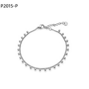 Amy Amy Fashion <b>Bracelet</b> P2015 Silver Plated Chain <b>Ball</b> Design Women's Jewelry Gift Classic Style - Product Image 1